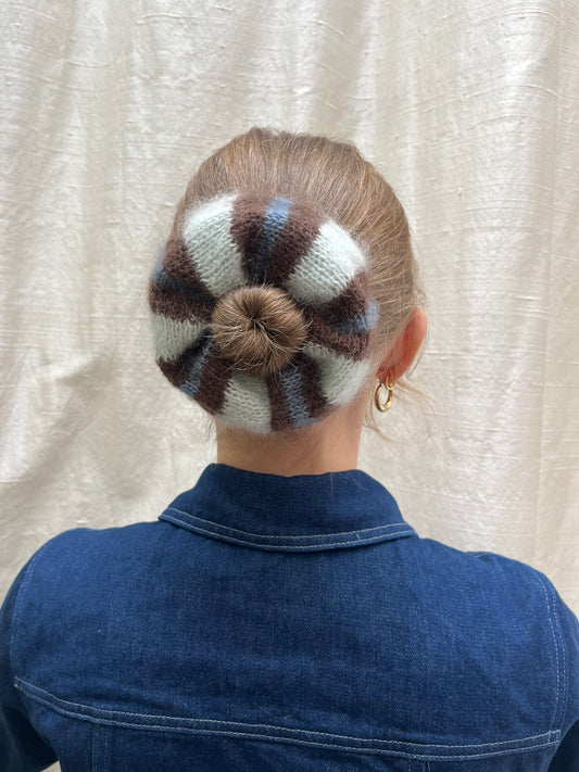 mohair scrunchie XL